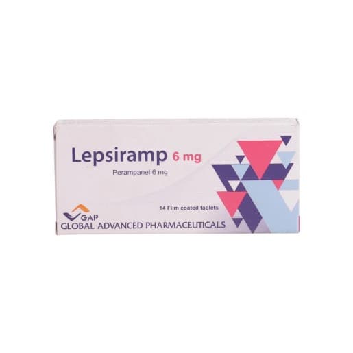 LEPSIRAMP 6MG 14TAB