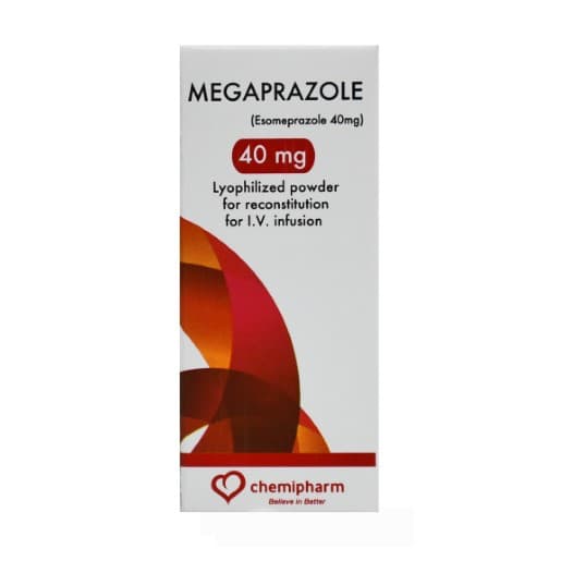 Megaprazole 40 mg IV 1 Vial