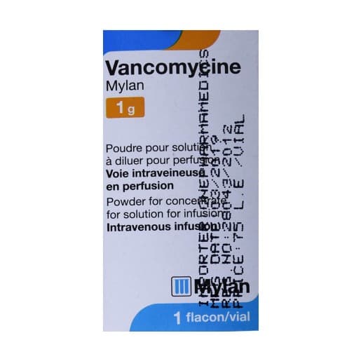 vancomycin 1 gram vial