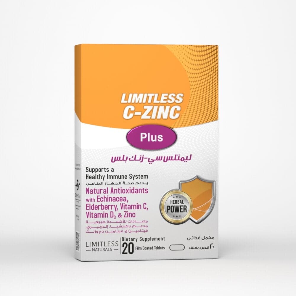 LIMITLESS C-ZINC PLUS 20 TAB