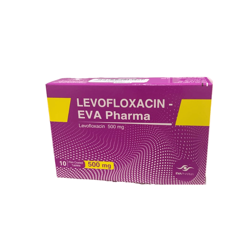 LEVOFLOXACIN EVA 500 MG 10  TAB
