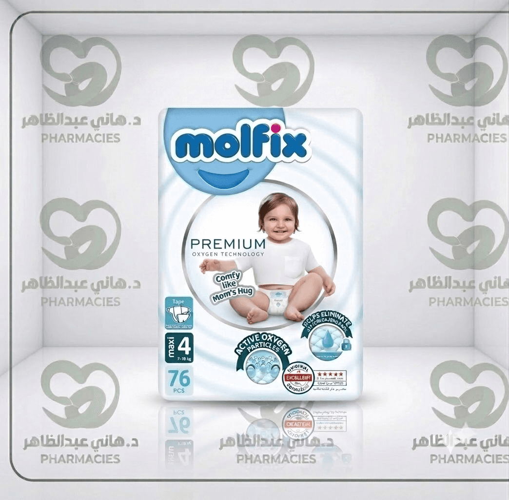 Molfix Premium Oxygen Size 4 76 Pieces