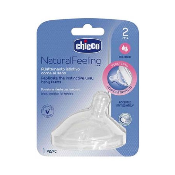 Chicco Natural Feelling Teat 2+