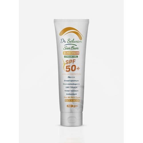 Dr Selwan Sunscreen Cream Gel SPF 50+ 50g