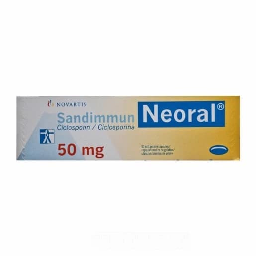 Neoral 50 mg 50 Cap