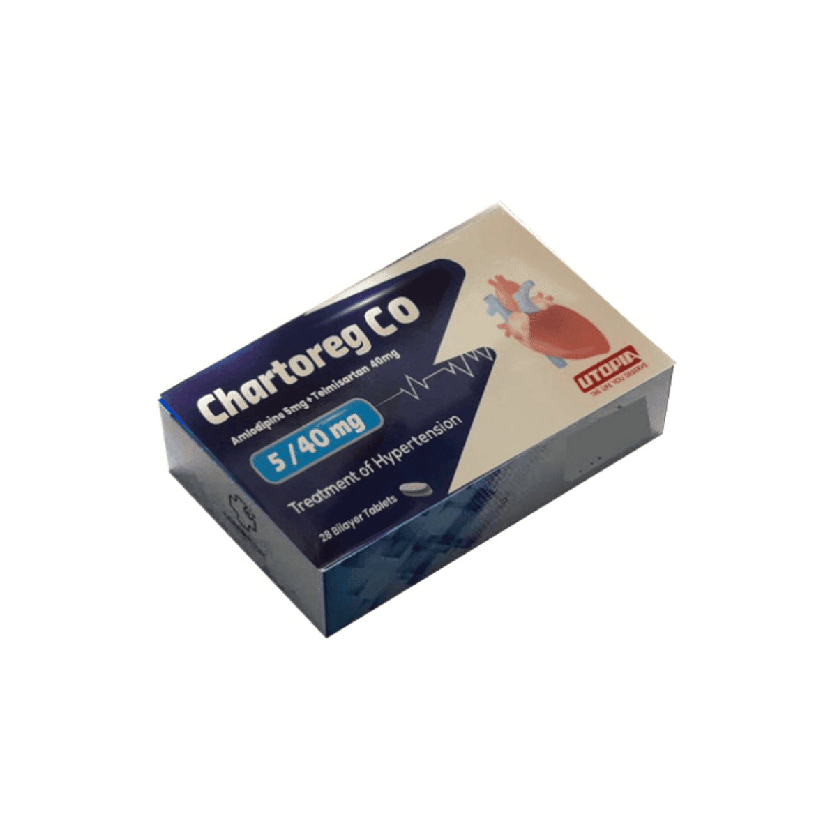 CHARTOREG CO 5/40MG 28 TAB