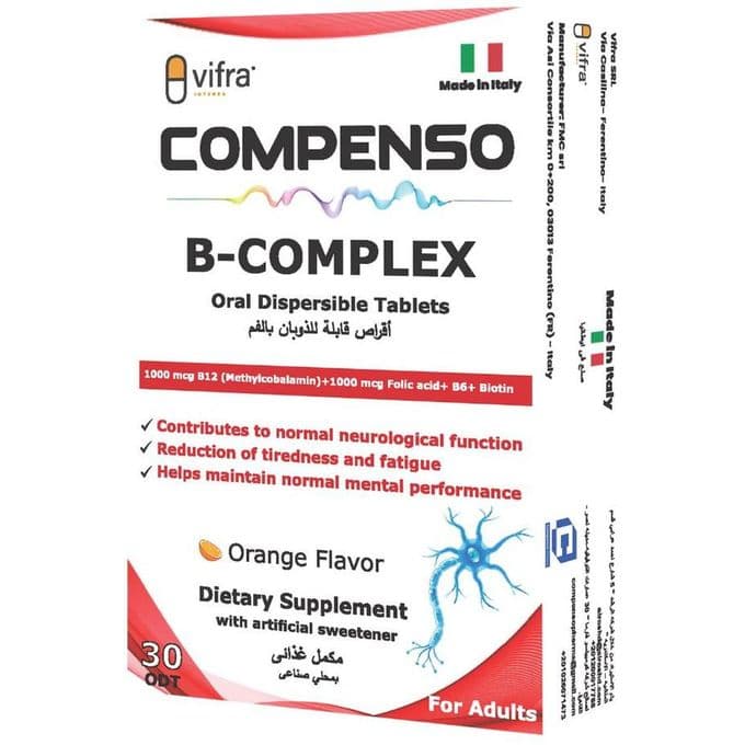 Compenso B-Complex 30 Tab