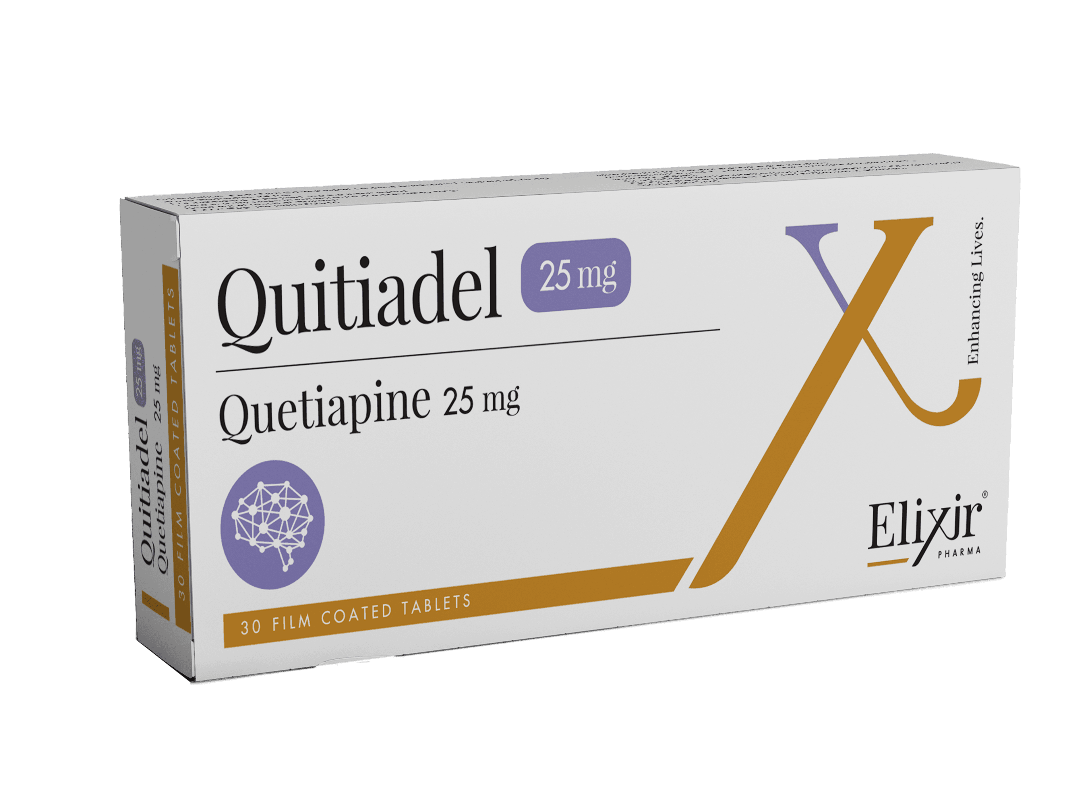 Quitiadel 25 mg 30 Tab