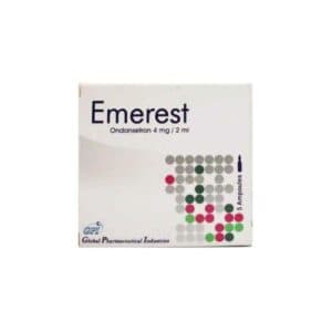 emerest 8 mg 3 amp