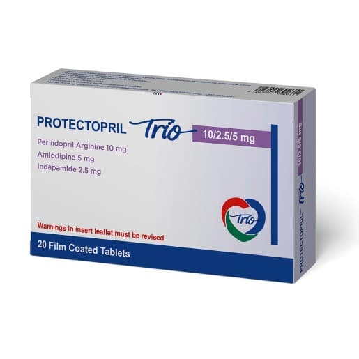 Protectopril Trio 10 / 2.5 / 5 mg 20 tab