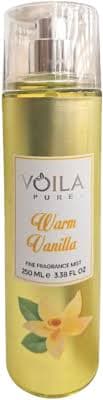 VOILA BODY SPLASH 250ML WARM VANILLA
