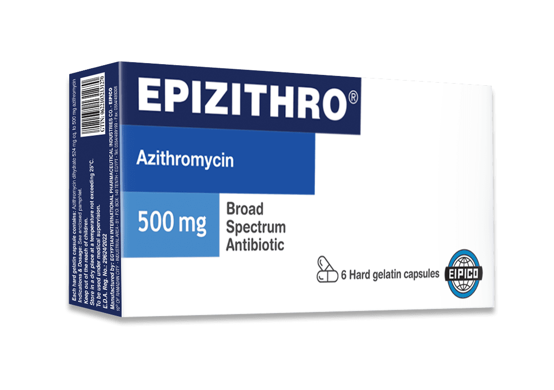 Apizithro 500 mg 6 Cap