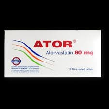 Ator 80 mg 10 Tab