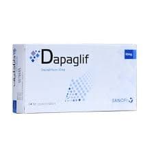 Dapaglif 10mg 14 tablets
