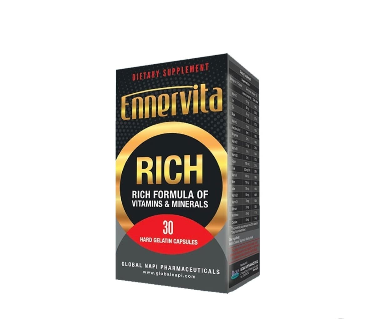 Ennervita rich 30 cap