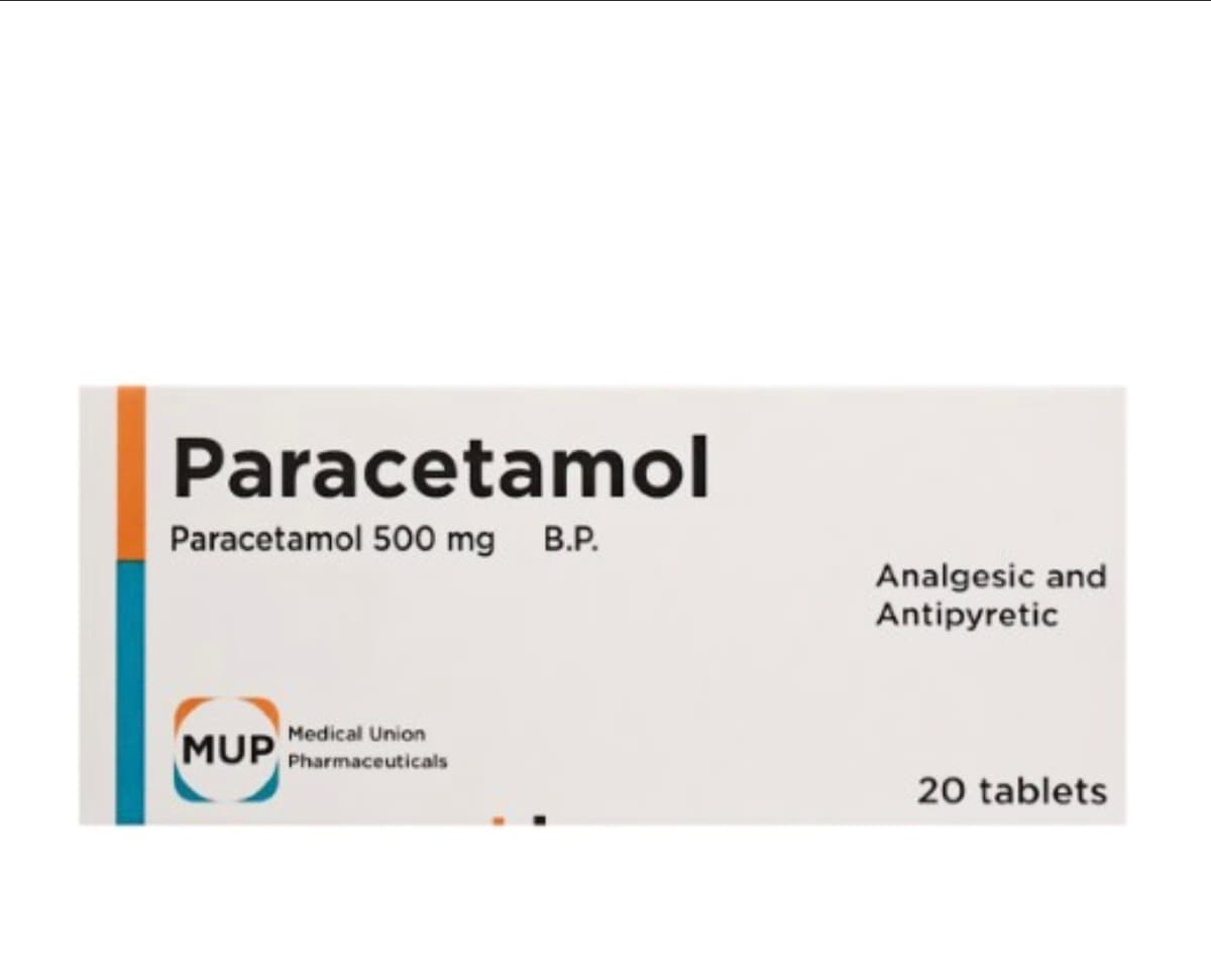 paracetamol 20 tab