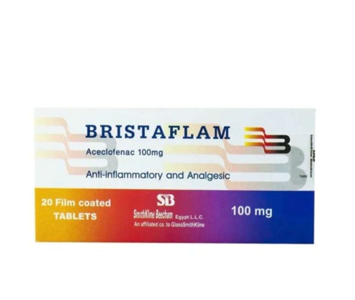 Bristaflam 100 mg 20 tablets 