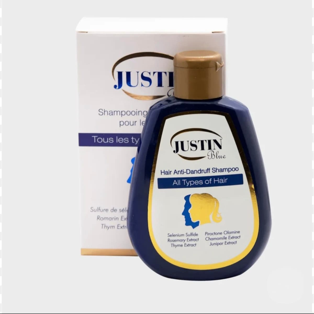 Justin blue shampoo 