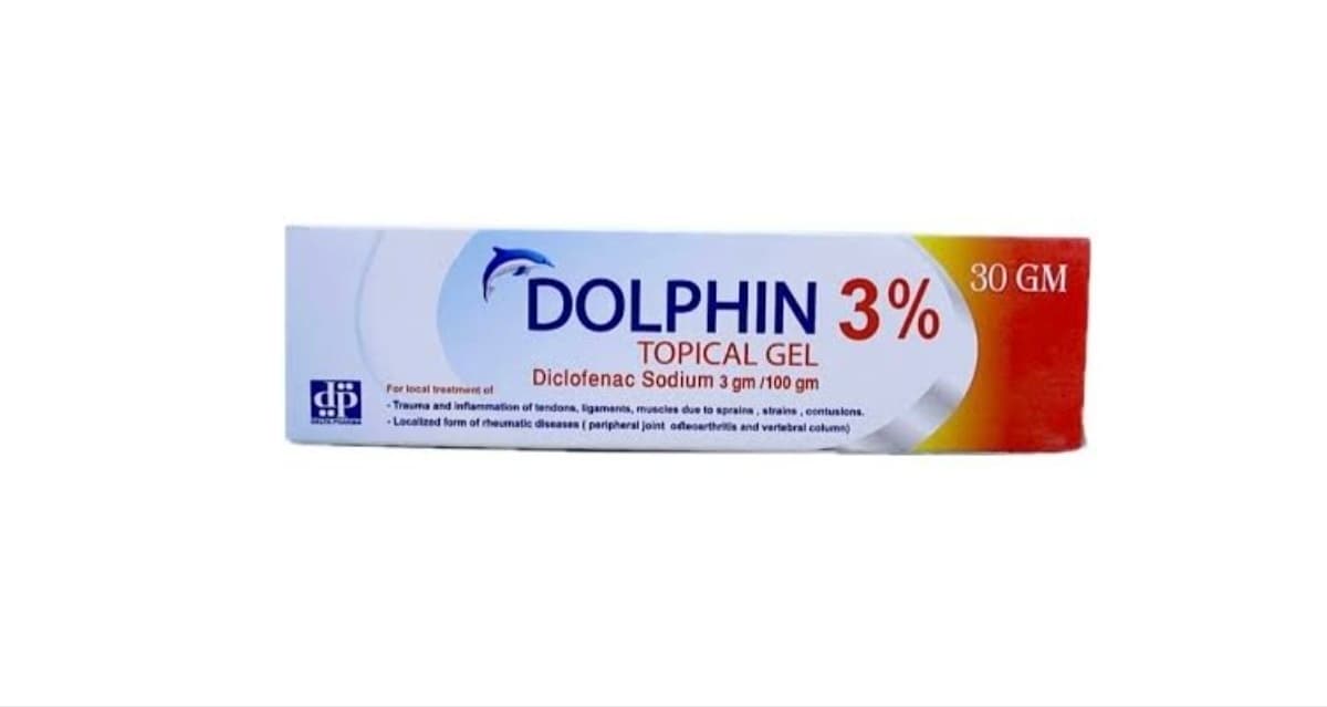 DOLPHIN 3%GEL 30 mg
