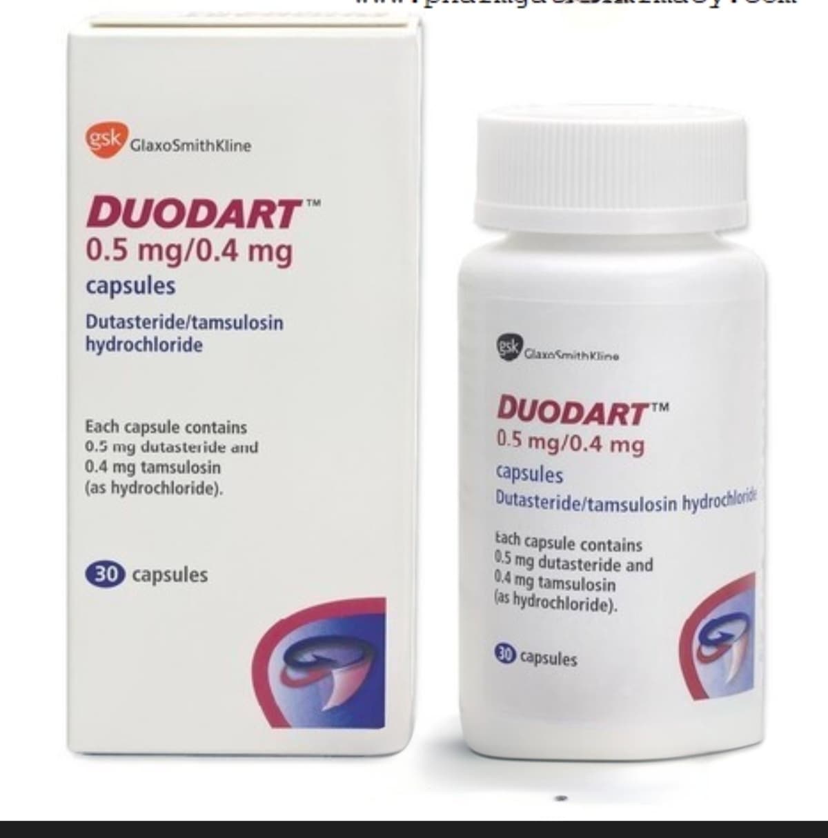 DUODART 5 mg /4 mg