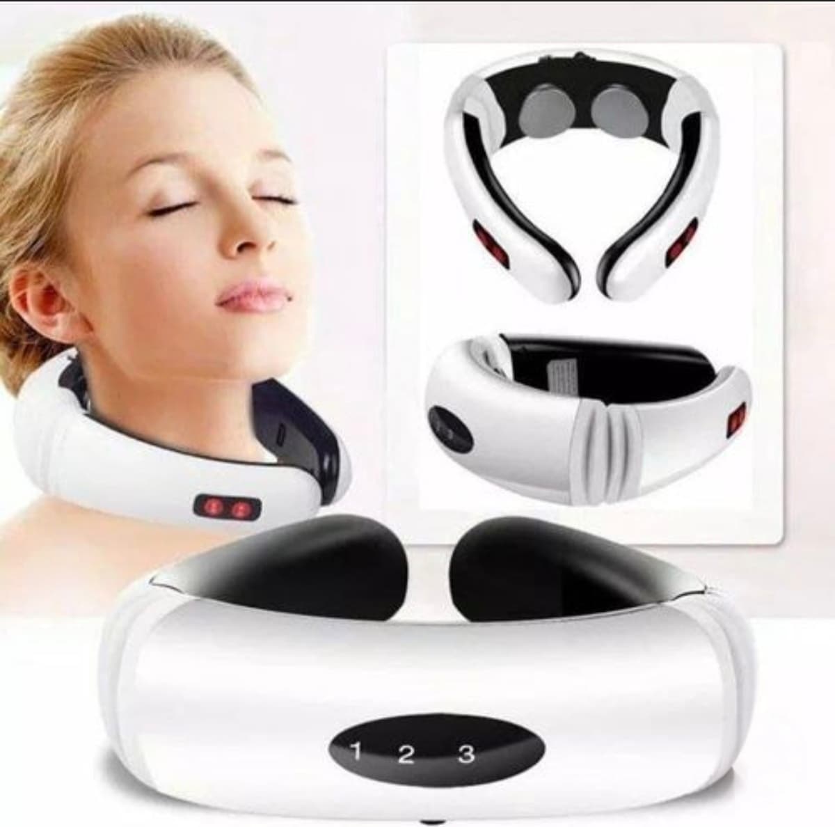 Rechargeable neck massager
