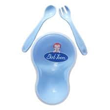 Pop Toon cup, fork and spoon