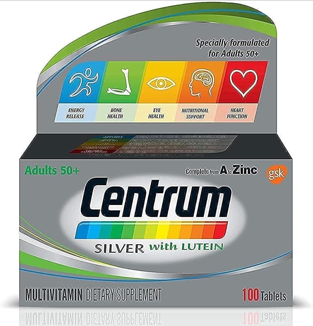 centrum silver 100 tablets 
