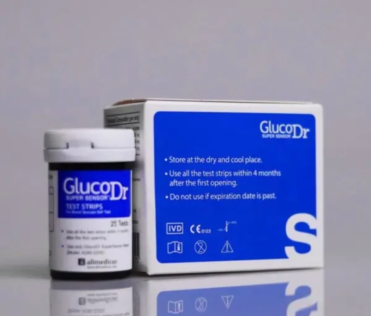 GLUCO DR test strips    