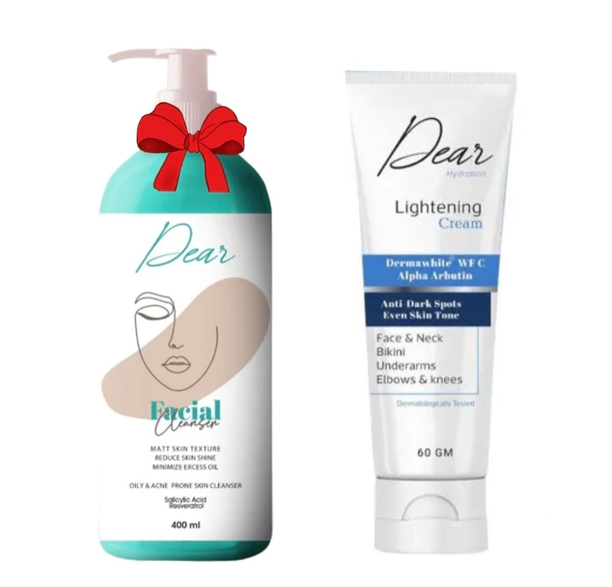 DEAR cream +  cleanser 