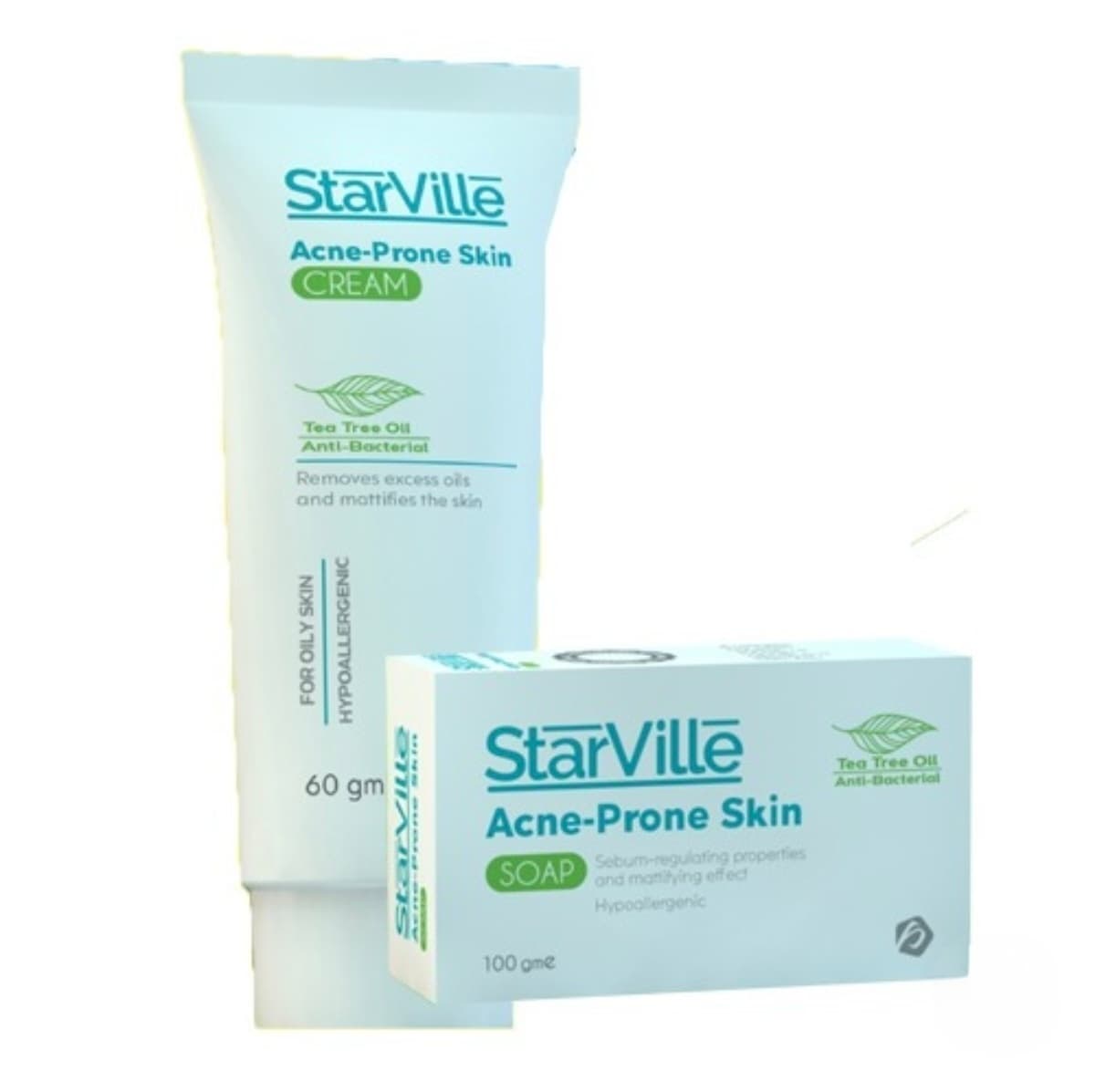 starville acne cream + soap 