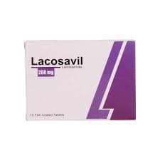 Lacosafil 200 mg 10 tablets