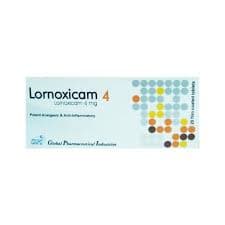 Lornoxicam 4 mg 20 tablets