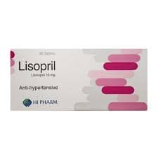 Lisopril 10mg 30 tablets