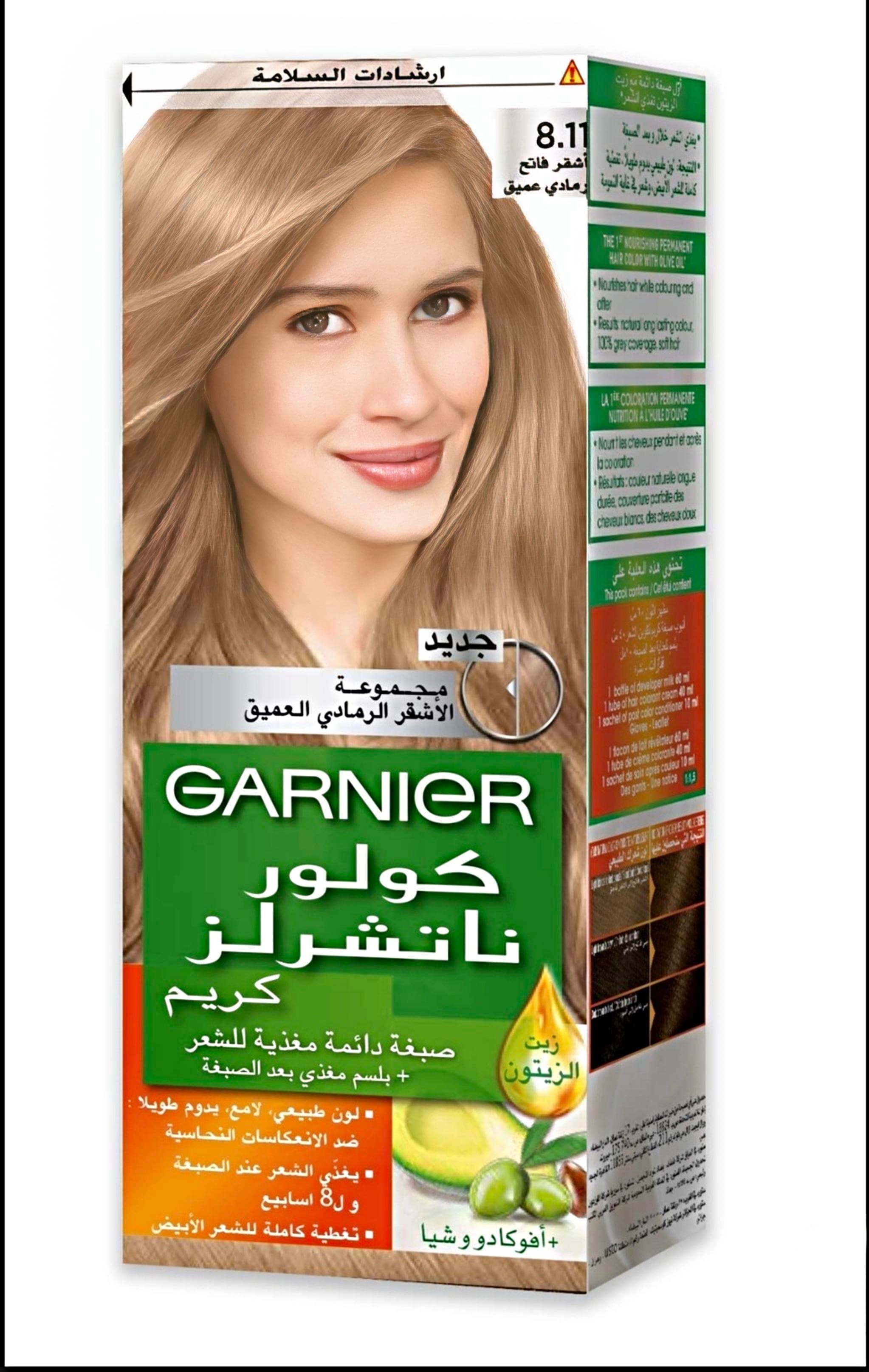 Garnier 8.11 hair color 10%