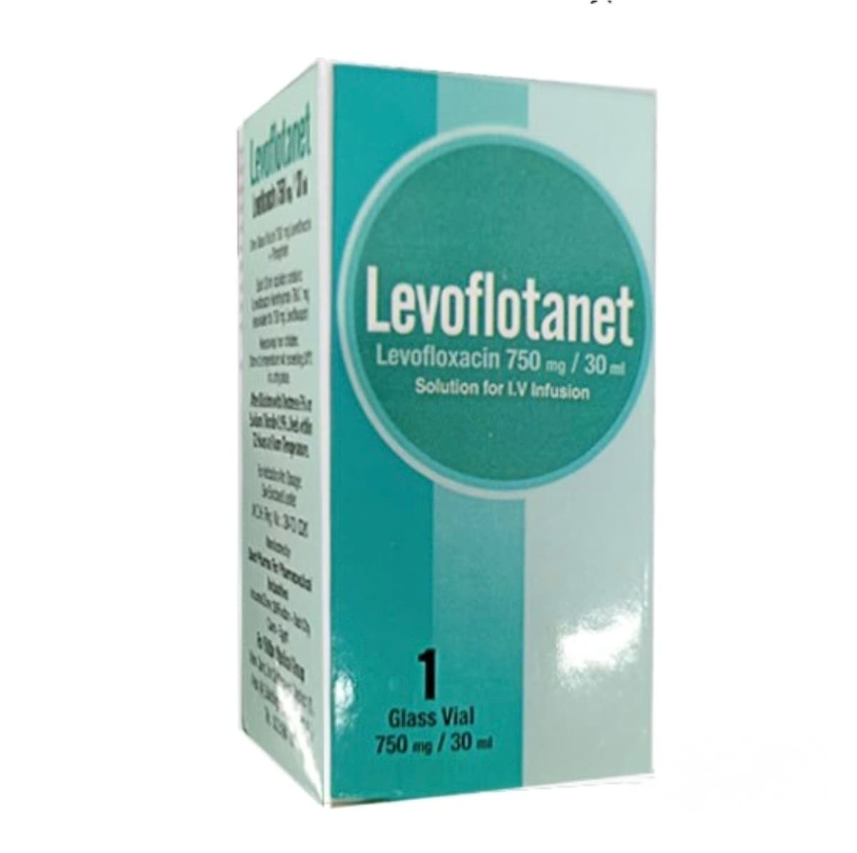 Levoflotanet 750 mg vial