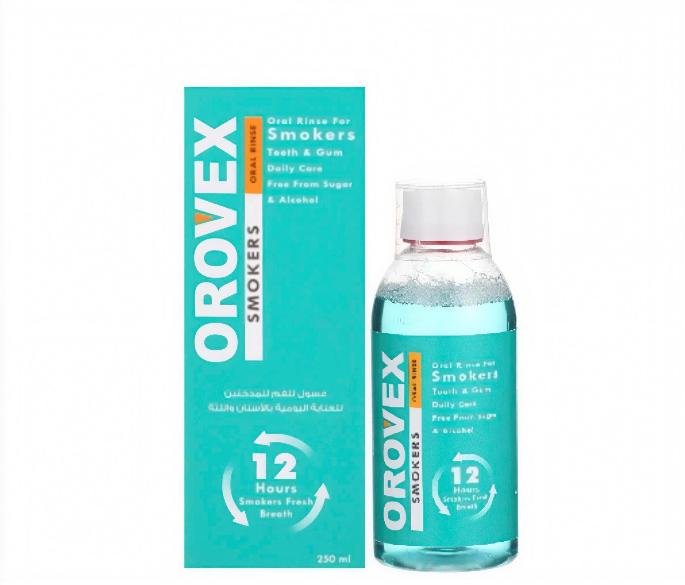 OROVEX mouth wash smokers 