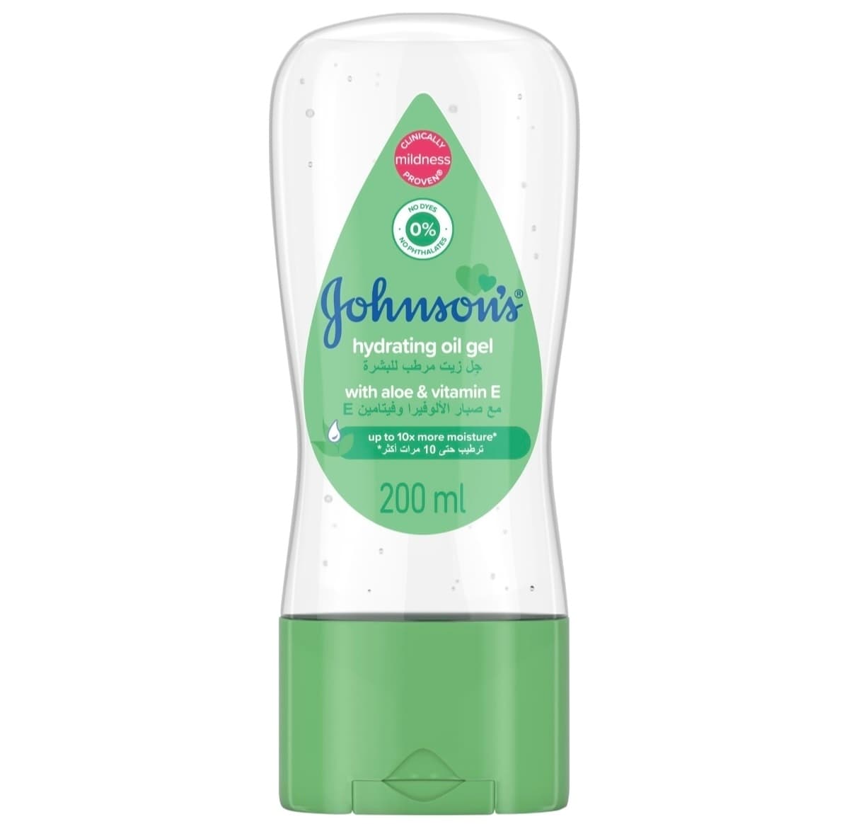 johnson  hydrating oil gel 200 ml
