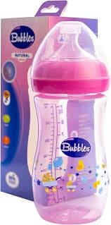 Bubbles Natural Pink Pacifier 280ml