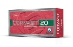 Corvast 20mg 7tab