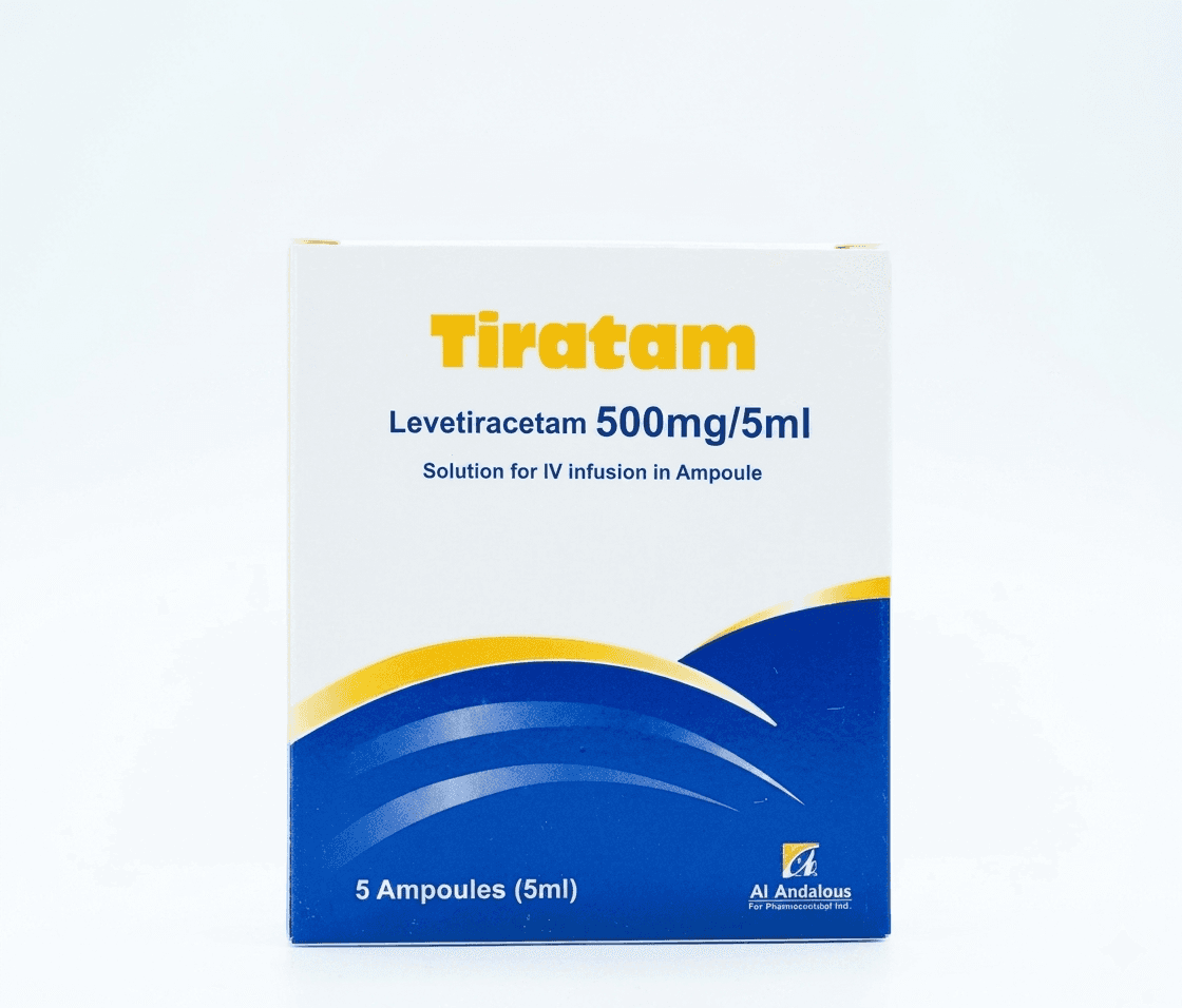 Tiratam 500mg/5ml, 5 Ampoules