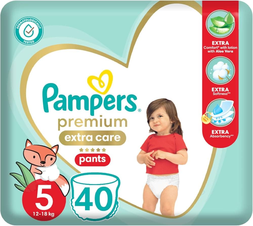 Pampers Premium Pants Size 5  40 Diapers