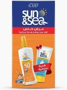 Eva Sun Block Kids Spray + After Sun Lotion