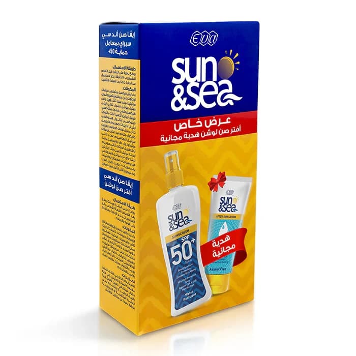 Eva Sun Block Bar Spray + After Sun Lotion