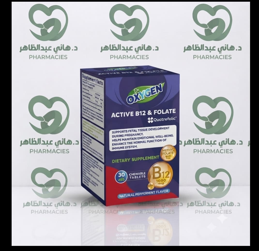 Dr  Oxygen Active B12 & Folate 12 Tab 